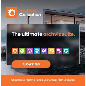 ArchViz Collection - Corona 3D Edition Commercial Floating- Single user Annual Termed license