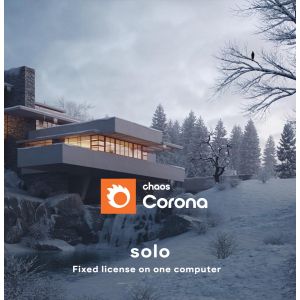 Corona Solo Named license on one computer annual subscription 