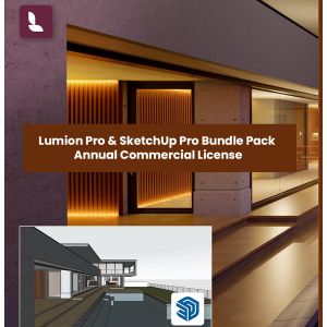 Lumion Pro (Fixed) & SketchUp Pro Bundle Pack - Annual License