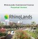 RhinoLands Commercial Perpetual license