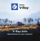 Chaos V-Ray SOLO fixed license one computer annual subscription  